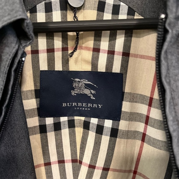 BURBERRY London Women's Jacket Zip-up Size 14 R Full Zip - Picture 5 of 11